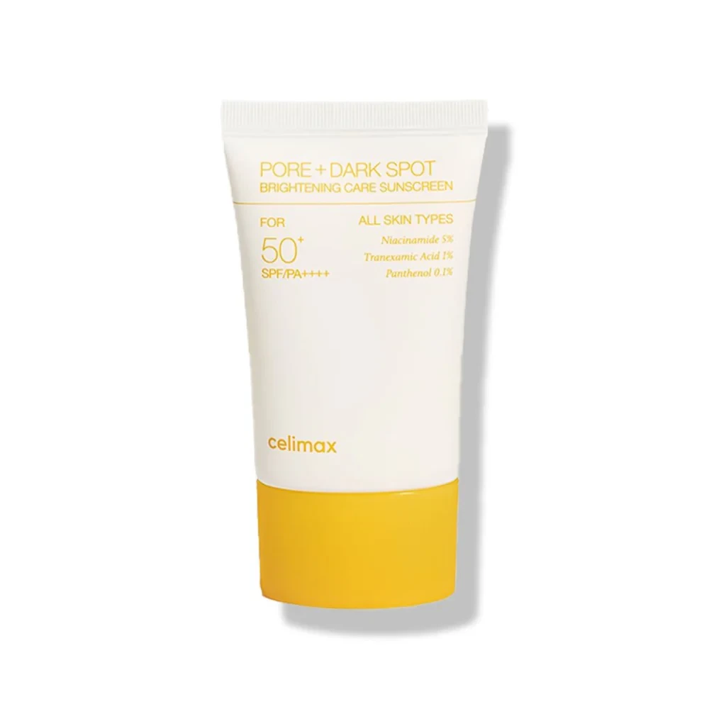 CELIMAX Brightening Pore + Dark Spot Sunscreen 50ml with SPF50+ PA++++ and brightening skincare benefits